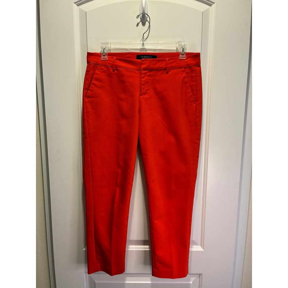 Women's LIVERPOOL Capris 6P, Fiery‎ Red 6/28